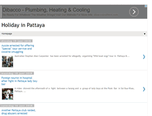 Tablet Screenshot of holiday-pattaya.com